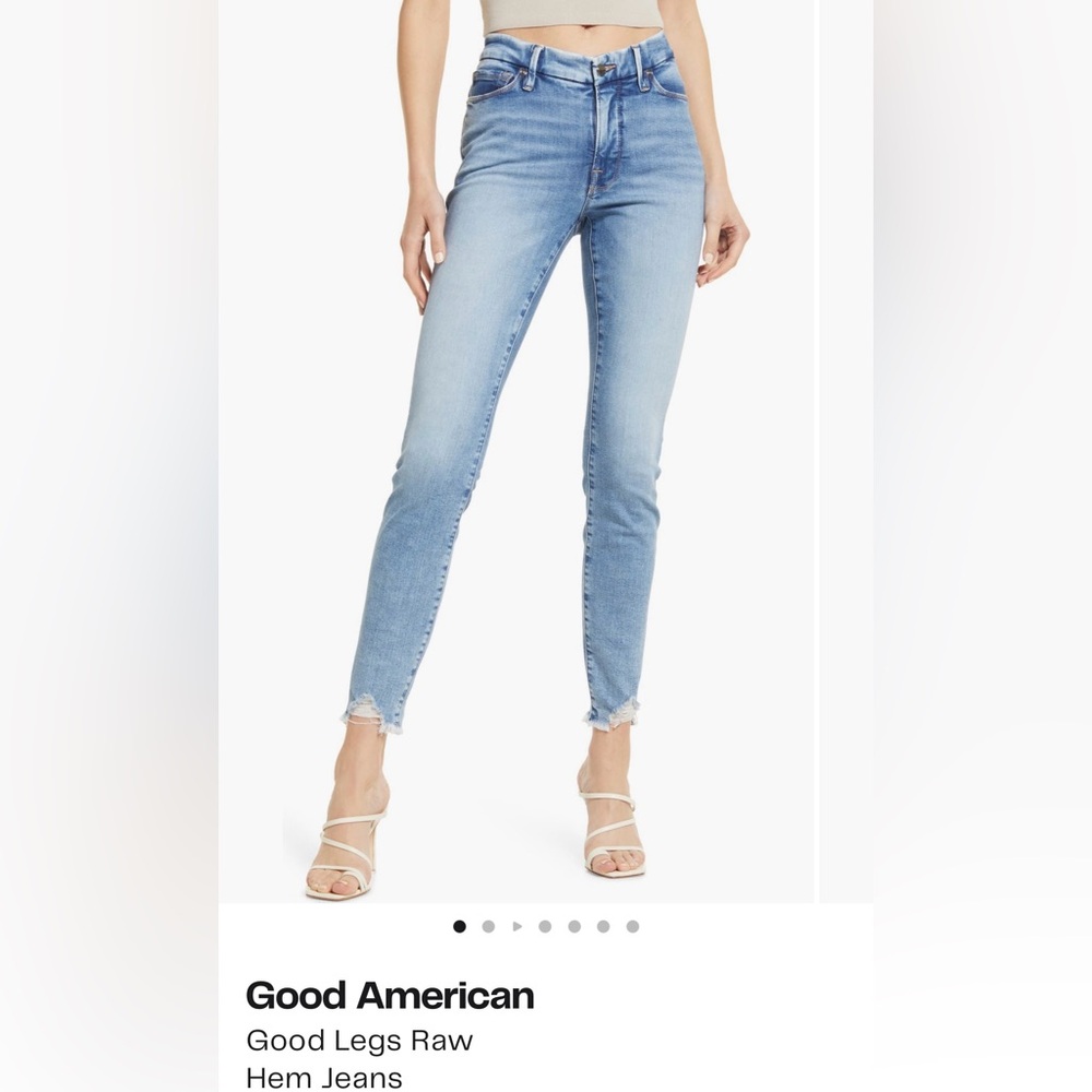Good American Blue Skinny Jeans with Modern Fit